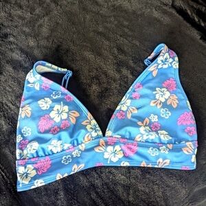 NWT Girls Art Class Blue Bikini Top XL